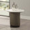 Rectangular End Table, Engineering Marble Top & Light Oak
