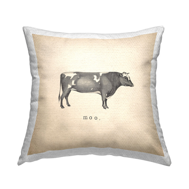 Coussin Moo Farm Cow Sounds