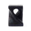 Table d'appoint Mgo Twist Shape, texture de bois-871737795