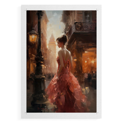 WOMEN Series CDXLV - reproduction sur toile de qualité supérieure seulement - NON-CADRE - prête à être accrochée