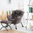 Abramson Lazy Chair, Modern Lounge Accent Chair with Armrests and a Side Pocket-114488490-119619609
