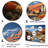 Bold Mediterranean Landscape - Cubism Wall Decor Set-1824456070-1824456120