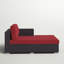 Chaise longue avec coussin Covene-1603834084