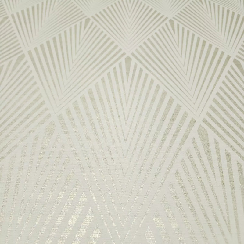 Papier peint texturé rétro Gatsby Art Deco