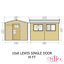 Lewis 8 Ft. W x 10 Ft. D Shiplap Apex Wooden Shed-29355602