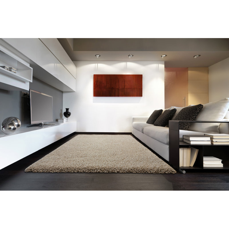 Square Mclamb Solid Colour Area Rug, Runner 65 x 130cm