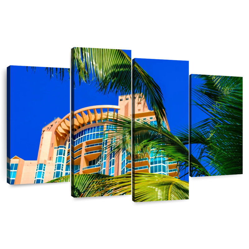 Lilie Building In Miami, 22" H x 36" W