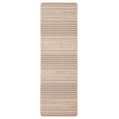 Tapis brun clair intérieur / extérieur Bralynn