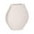 Brayden Studio® Elphantine 3D Printed Vase, Ivory/Beige-1294797457