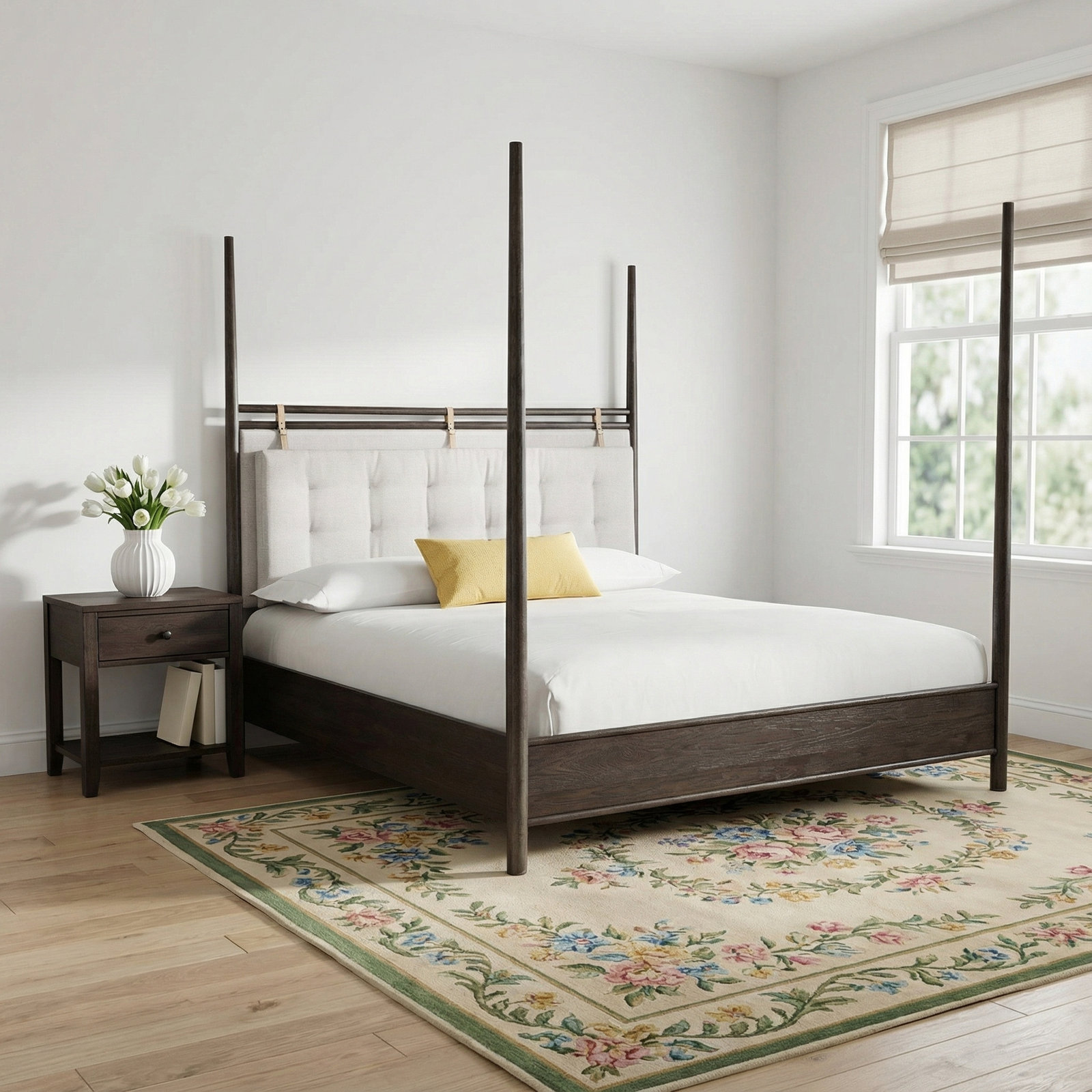 Shay Four Poster Bed, Full / Double