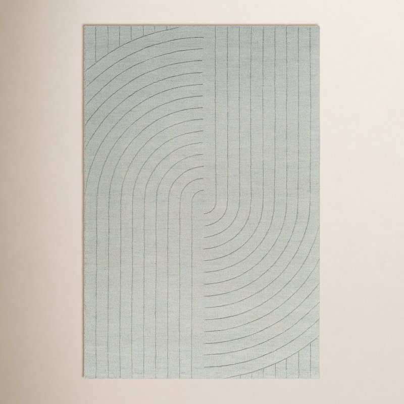 Kolo Wool Geometric Indoor Rug, Rectangle 5' x 7'6"