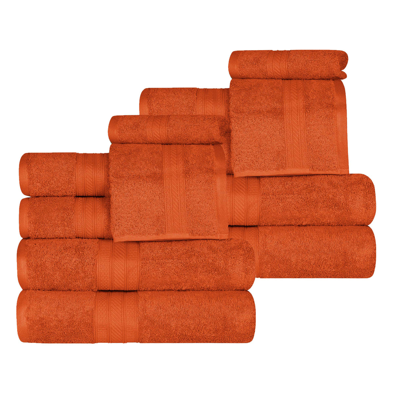 Steinarr 12-Piece Cotton Towel Set, Sandstone