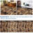 Modern Geometric Machine Washable Rug with Non-Slip Backing Non-Shedding Contemporary Accent Carpet Soft Low Pile Floor Cover for Living Room-1275321121