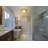 3-Light Gritty Coarse-grained Glass Bread-Shaded Flush Mount-837579368