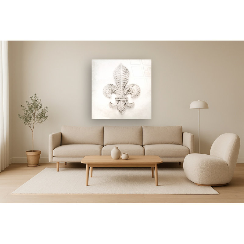 Art mural en verre trempé sans cadre Fleur in Gems - 50 po x 50 po