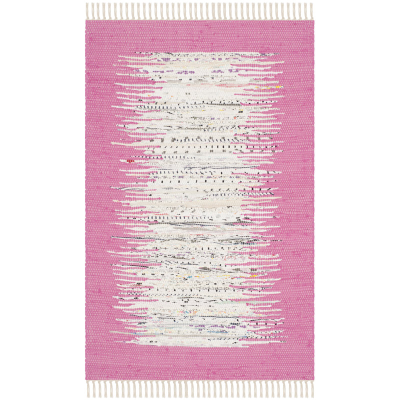 Paschall Hand Woven Cotton Rug, Rectangle 2'6" x 4'