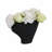 Modern Aluminum Metal Vase with Sculptural Design and Textured Finish-1471928056