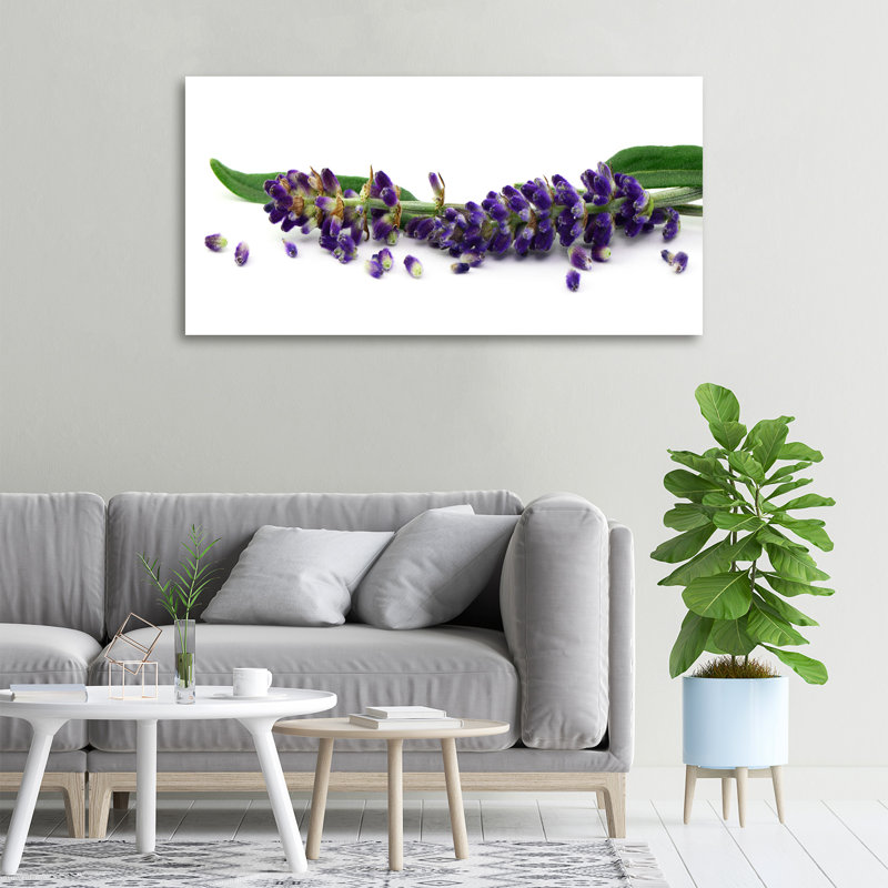 Lavender - No Frame Print on Canvas