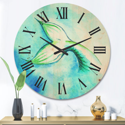 Solid Wood Wall Clock