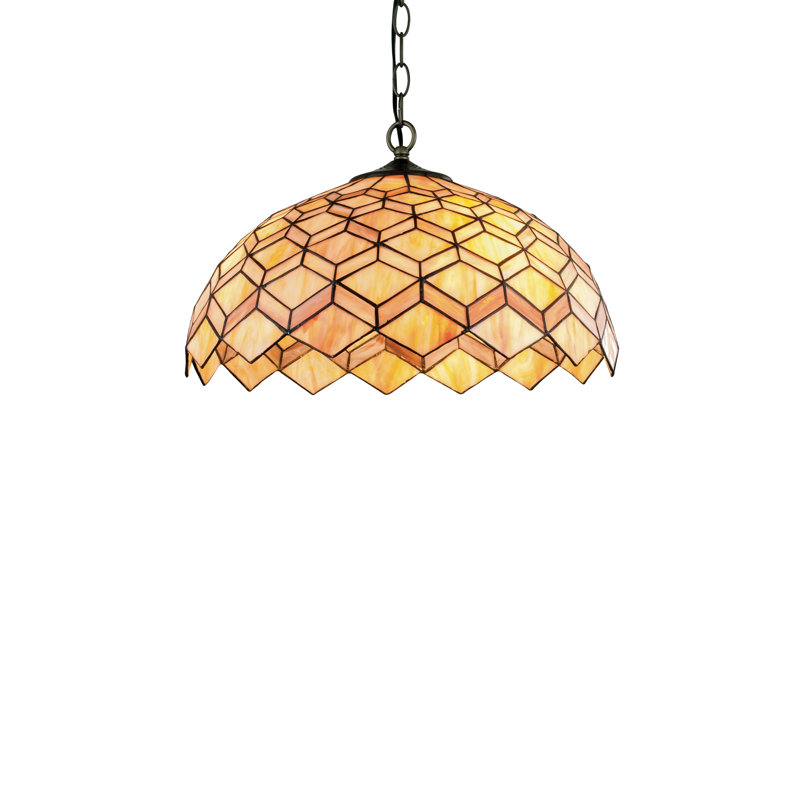 Manohar 1 - Light Orange Single Pendant