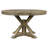 Retro Functional Extendable Dining Table With A 12" Leaf For Dining Room And Living Room-238778380