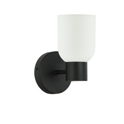 Vonda 1 Light Wall Sconce - Matte Black