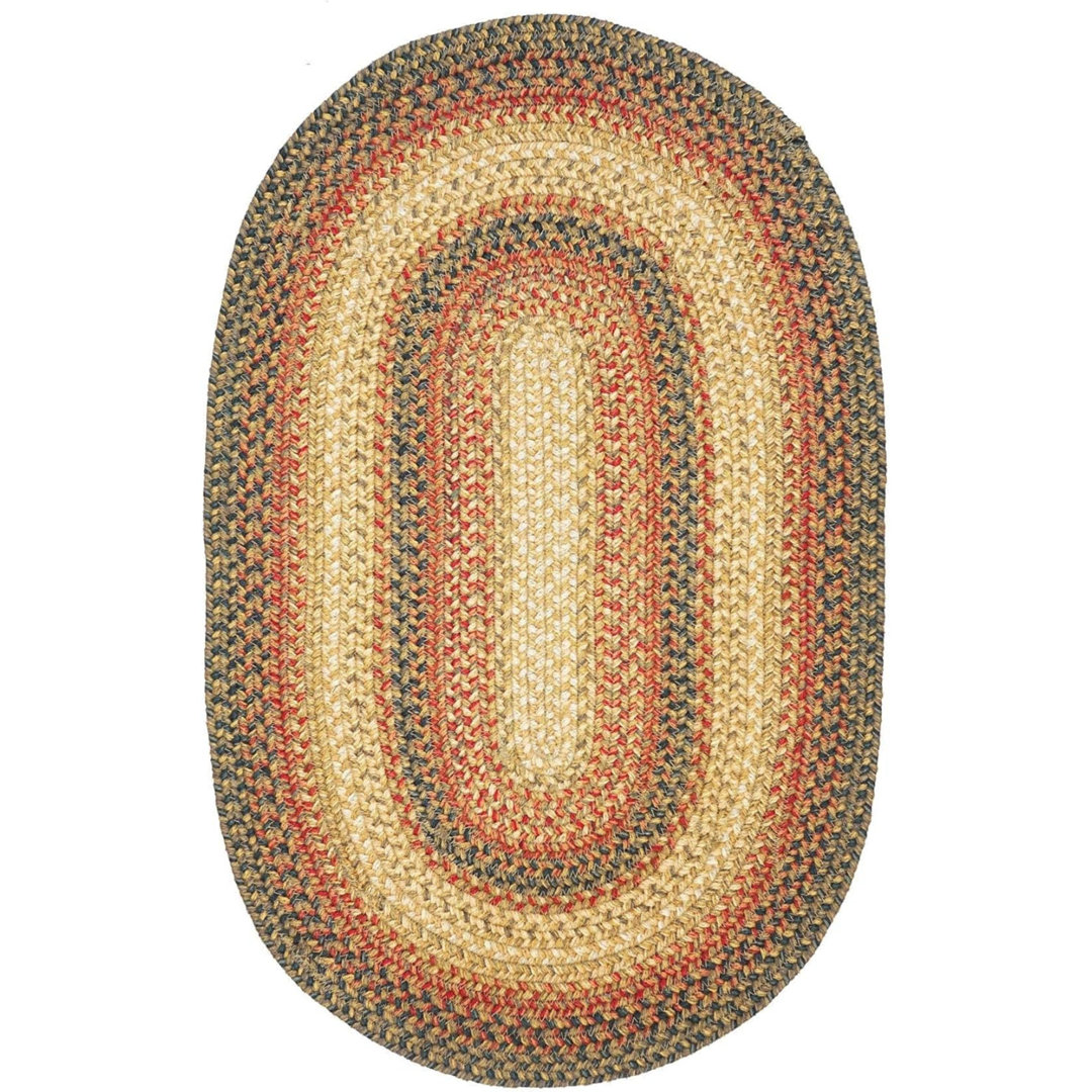 Dahlilah Braided Jute Reversible Brown/Black Rug August Grove® Rug 