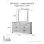 Avallon 7-Drawer Dresser With Mirror
