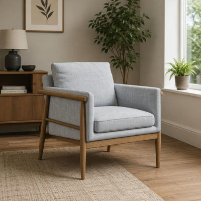 Alfie Assembled Upholstered Accent Chair
