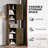 69" H Tall Bathroom Storage Cabinet With 2 Barn Doors And 1 Drawer-310978012