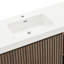 Meuble-lavabo autoportant 48 po avec meuble-lavabo une pièce sans lavabo et robinet blanc, 48 po-1671212198