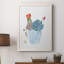«Cactus and Succulent Blooms I», reproduction d'art sur toile-88379372-88379371