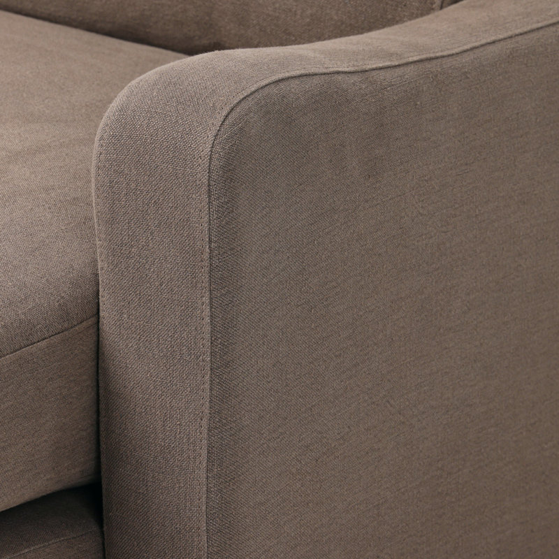 Aurelia Chaise Lounge-Broadway Canvas, Broadway Coffee