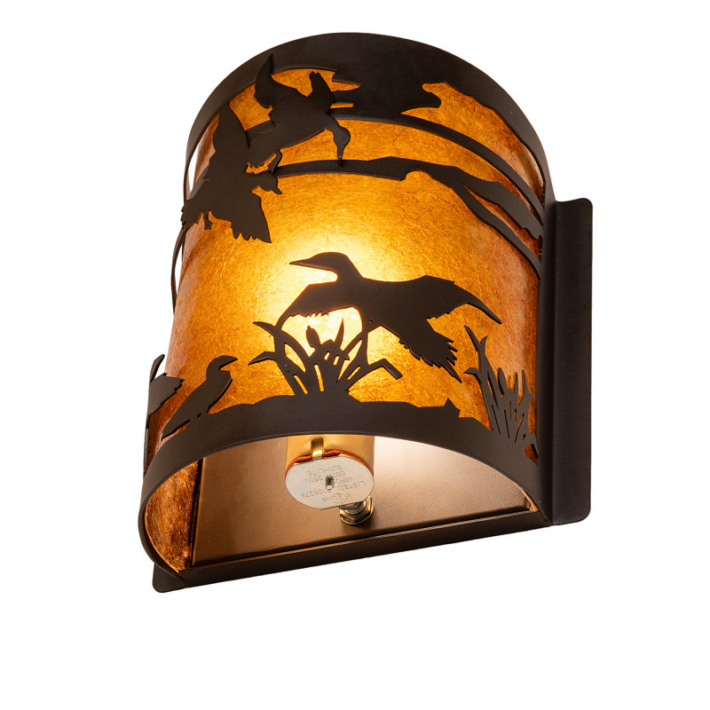 1 - Light Flush Mounted Sconce