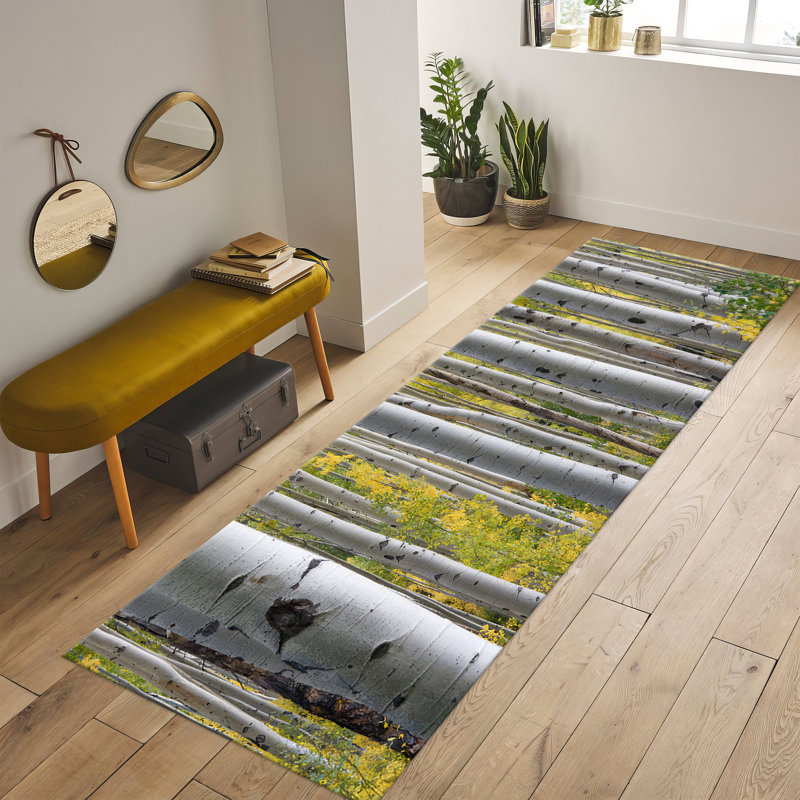 Subtle Elegance Non-Woven Soft Type Printed Rug with Intricate Floral and Paisley Pattern Design in Earth Tones for a Cozy Home Atmosphere