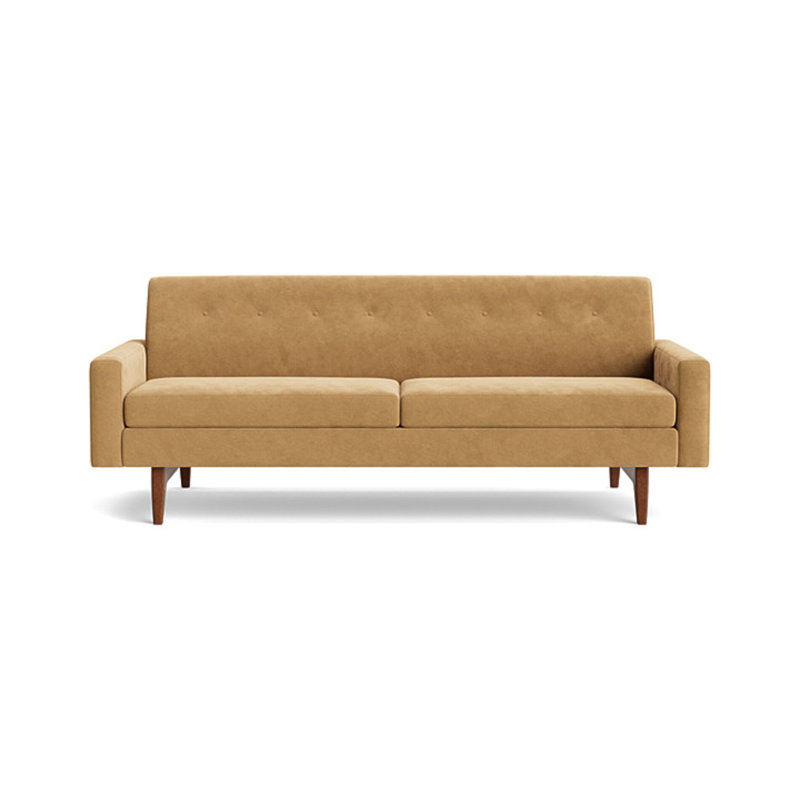 Tyler Sofa (85"), Performance Velvet - Nutmeg