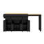 137 cm W Kitchen Island with-2097264971