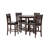 Rittany 4 - Person Four Leg Dining Set-1540051369
