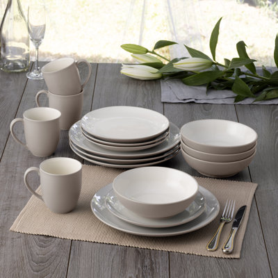 Noritake Colorwave 16-Piece Coupe Dinnerware Set, Service for 4