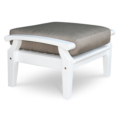Repose-pieds d'extérieur avec coussin Lowery