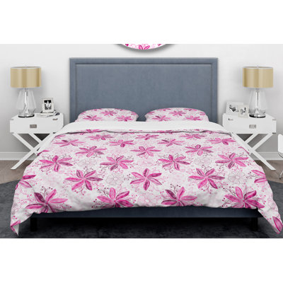 Ensemble de housse de couette mid-century rétro