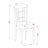 Solid Wood Top Dining Table Set-1024952724-1008429896-1008429901