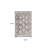 5' Beige and Brown Abstract Distressed Area Rug
