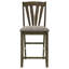 Chaise d'appoint rembourrée Maxine