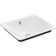 Iron Plains 6.3" Tall Metal Rectangular Bathroom Sink with Overflow