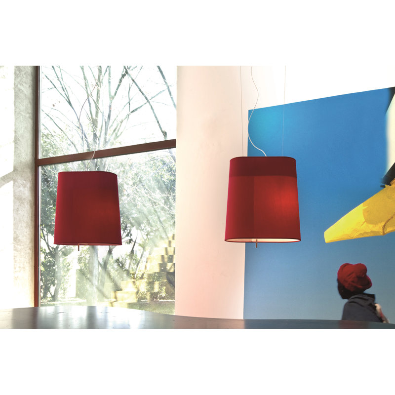 Loft 1 - Light Single Pendant, Red