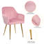 Fauteuil rembourré en velours Aisaiah-14913251