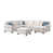 Chenille blanche est en rupture de stock
