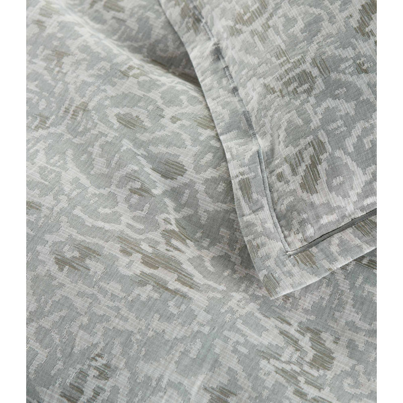 Ravenna Duvet Cover, Pine, Queen 