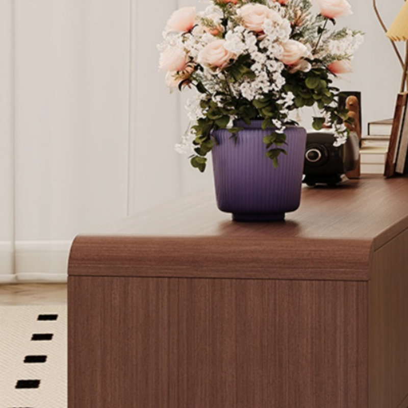 Support oriental en bois massif, H 12,6 po x L 118,11 po x l 15,75 po